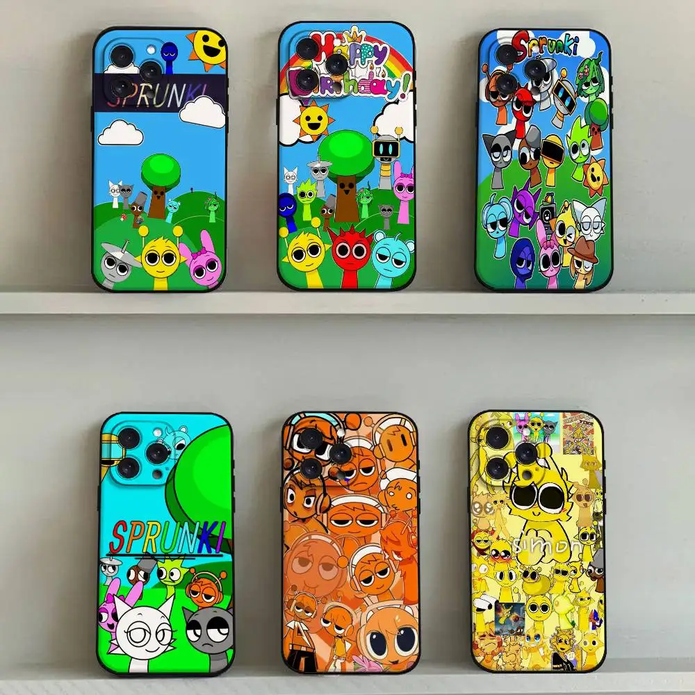 Phone Cases Quirky - Funny Cartoon Sprunki Phone Case For