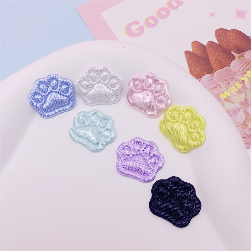 Phone Cases Eco Friendly - 200pcs 2cm*1.7cm Cute Cartoon Cat Paw
