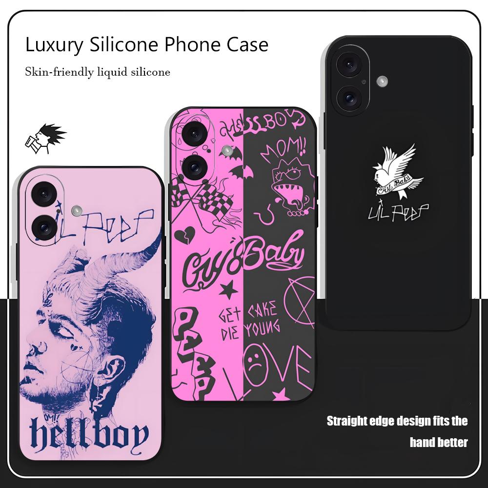 Phone Cases Iphone 12 - L-Lil Peep Famous Star Popular Phone