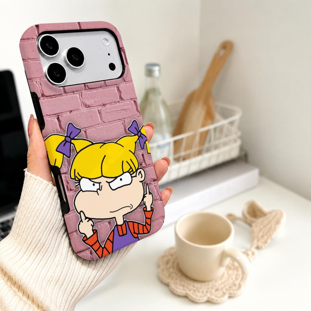 Phone Cases Quirky - Quirky Rugrats A-Angelica Pickles Phone Case