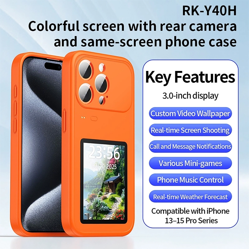 Phone Cases Video - Dynamic Phone Case,photo Transfer,video Playback,touch Screen,multifunctional