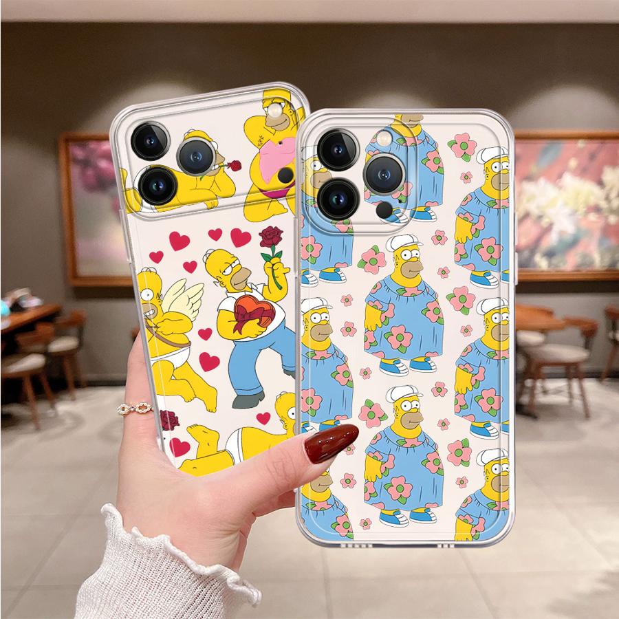 Phone Cases Quirky - The Simpsons Funny Homer Case for