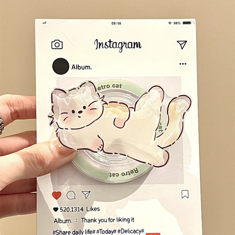 Phone Cases Quirky - Korean Cute Kitty For Magsafe Phone