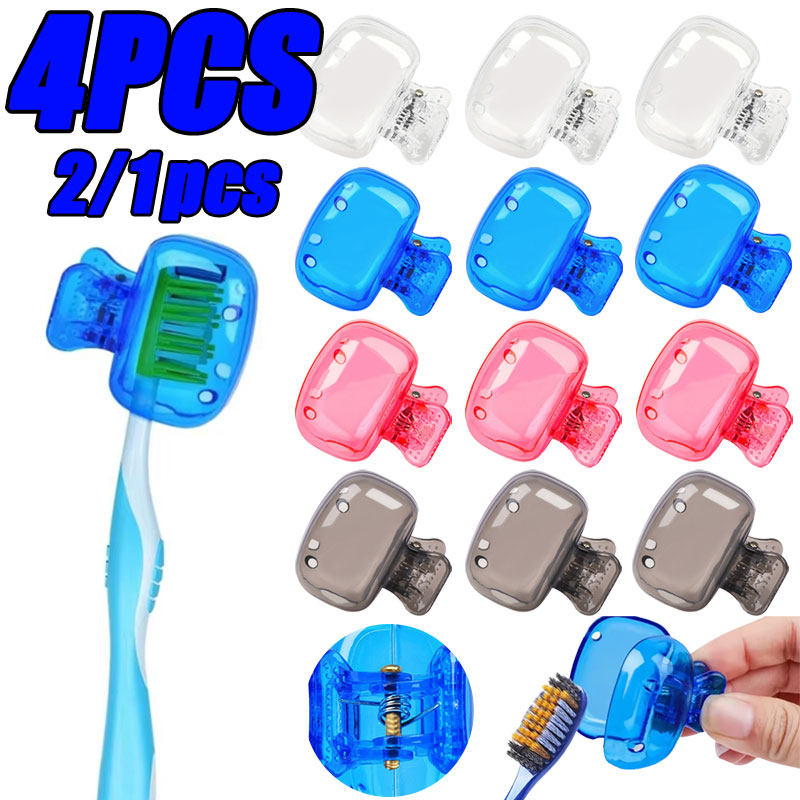Phone Cases The Dairy - 4/1PCS Travel Toothbrush Head Covers Toothbrush