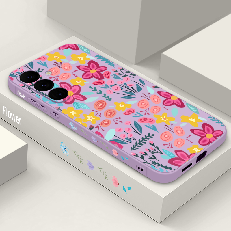 Phone Cases Galaxy A17 - Flowers Floral Pattern Phone Case For