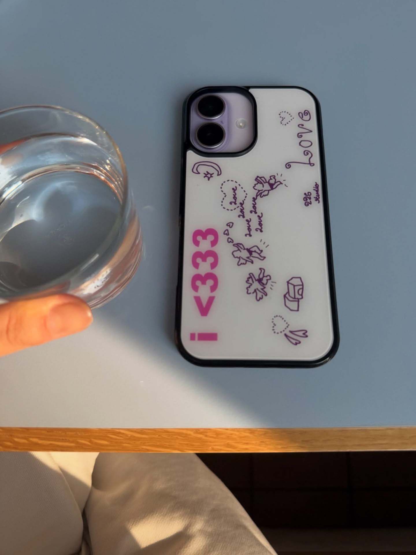 Phone Cases Drawing - Retro Angel Love Painting Kawaii Illustration