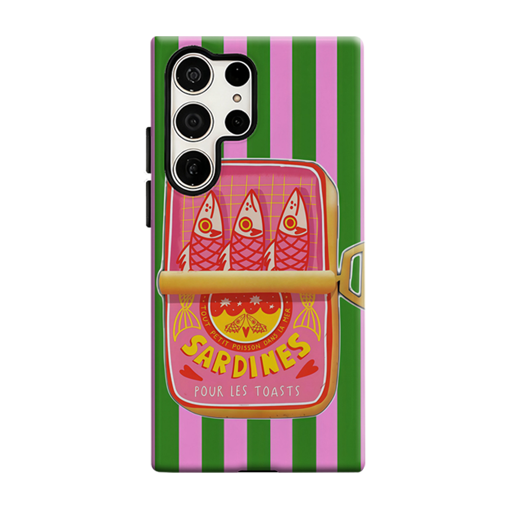 Phone Cases You Can Customize - Pink Sardines Can Phone Case For
