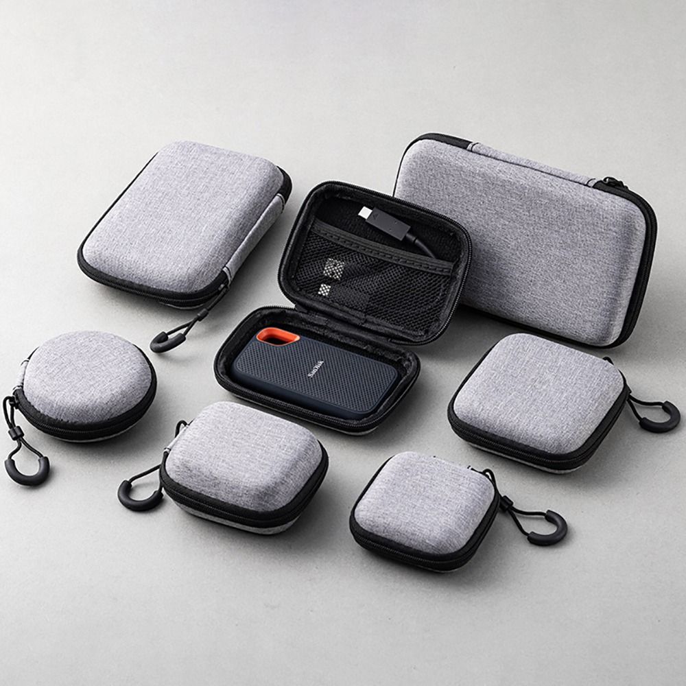 Phone Cases Eco Friendly - 1Pcs Portable Earphone/Phone/Charging Cable EVA Storage