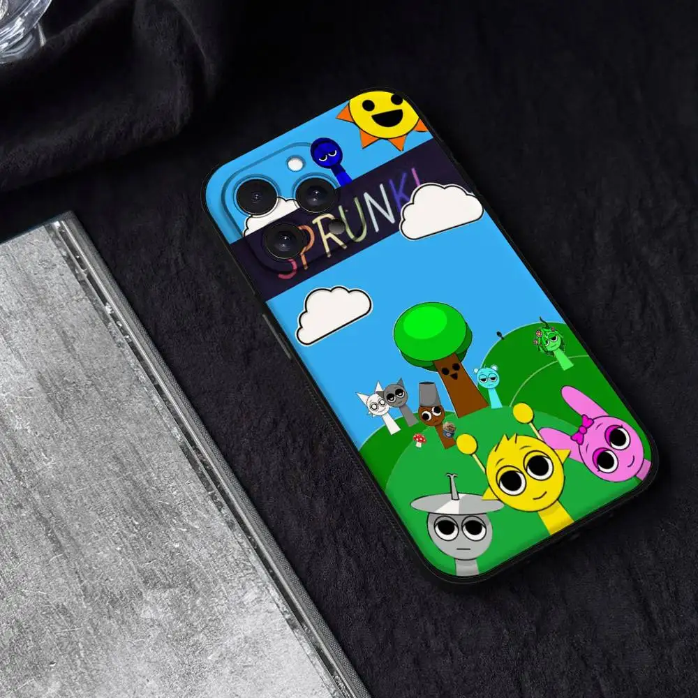 Funny Cartoon Sprunki Phone Ca - огляд і ціна Phone Cases Quirky