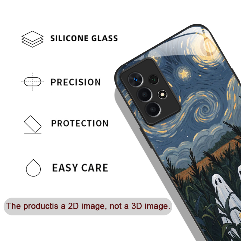 Funny Ghost Abstract Art Patte - огляд і ціна Phone Cases Drawing