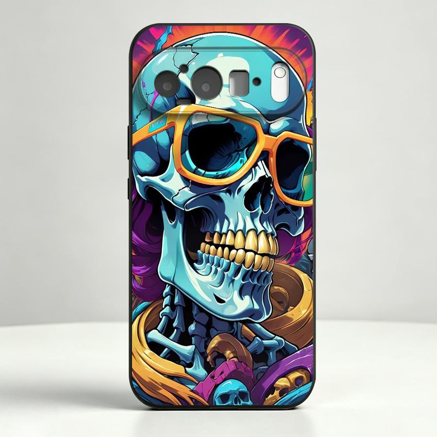 Neon Pop Art Skull Case for Go - огляд і ціна Phone Cases Google Pixel 9A