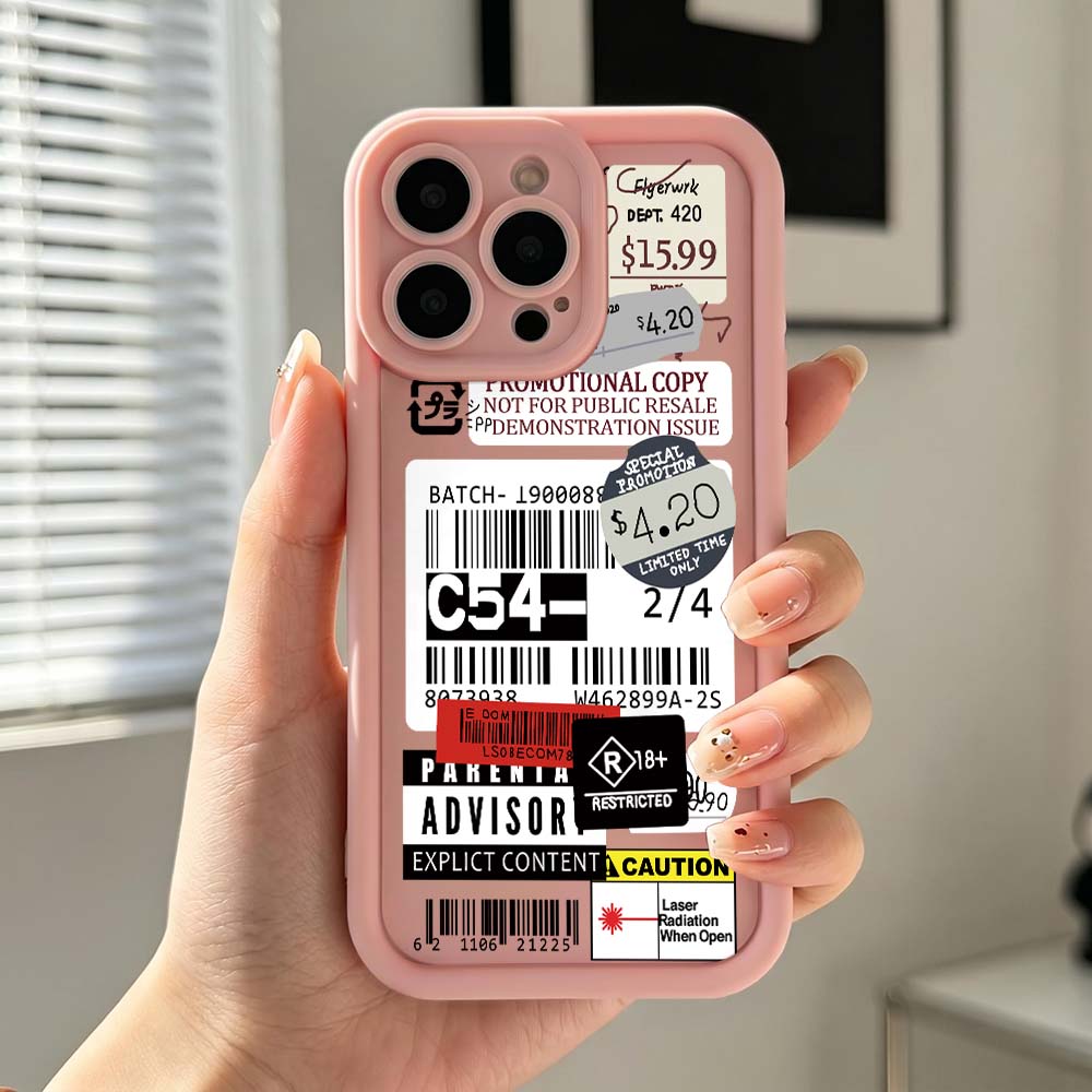 Cartoon Paper Price Tag Phone  - огляд і ціна Phone Cases Price