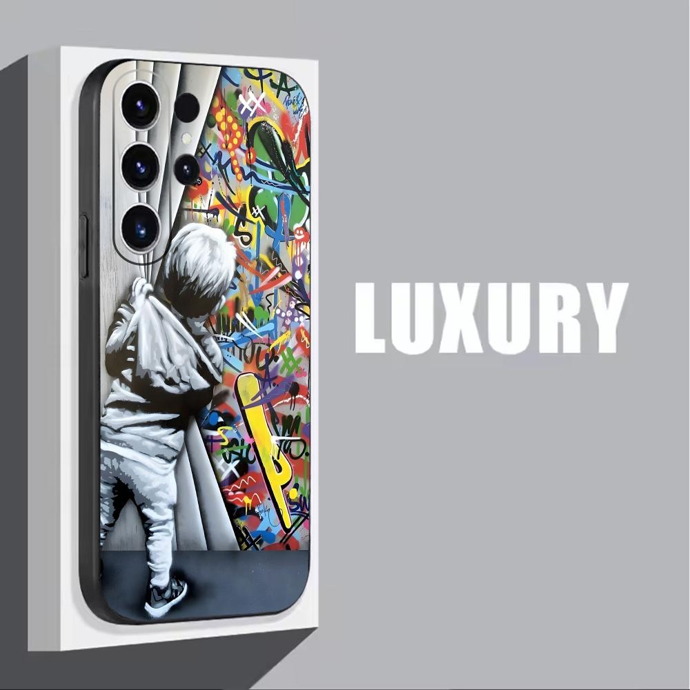 Banksy Graffiti Art  Phone Cas - огляд і ціна Phone Cases Drawing