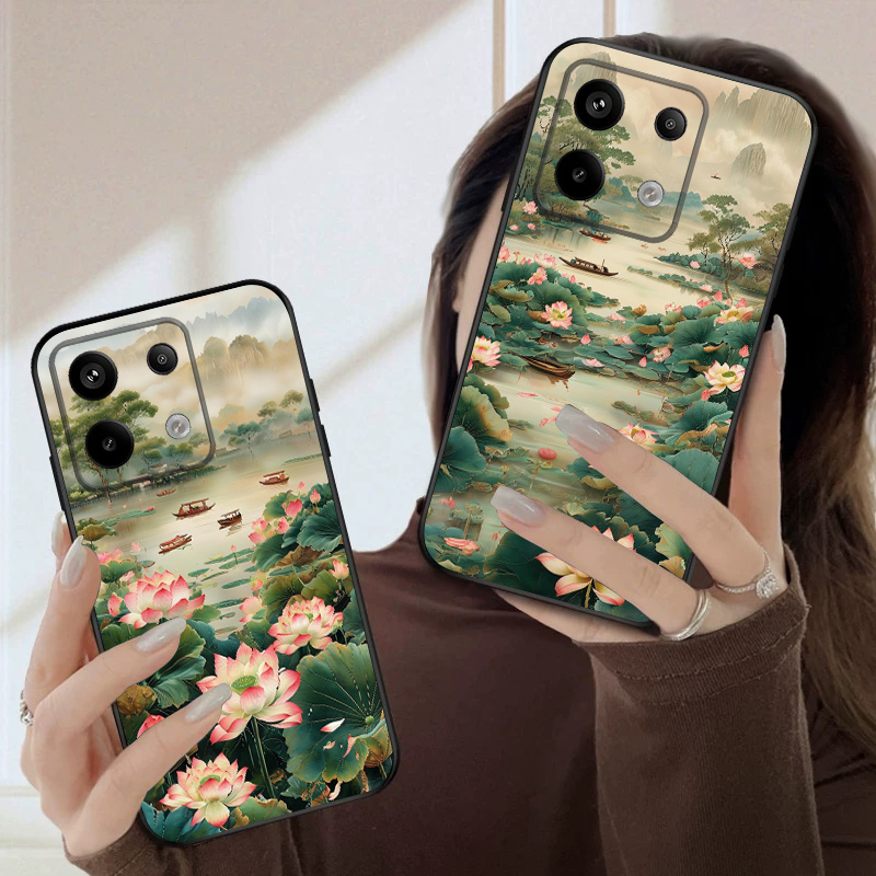 Ship and Red Lotus For Redmi N - огляд і ціна Phone Cases India