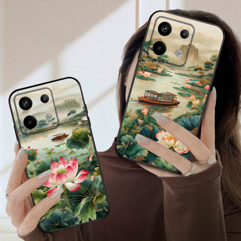 Ship and Red Lotus For Redmi N - огляд і ціна Phone Cases India