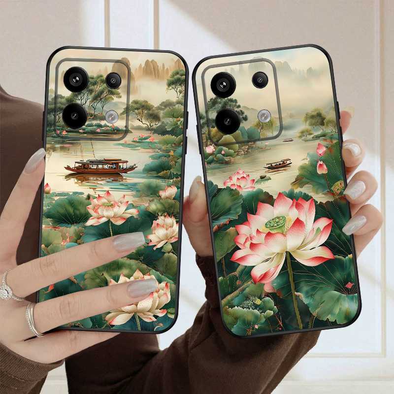 Ship and Red Lotus For Redmi N - огляд і ціна Phone Cases India