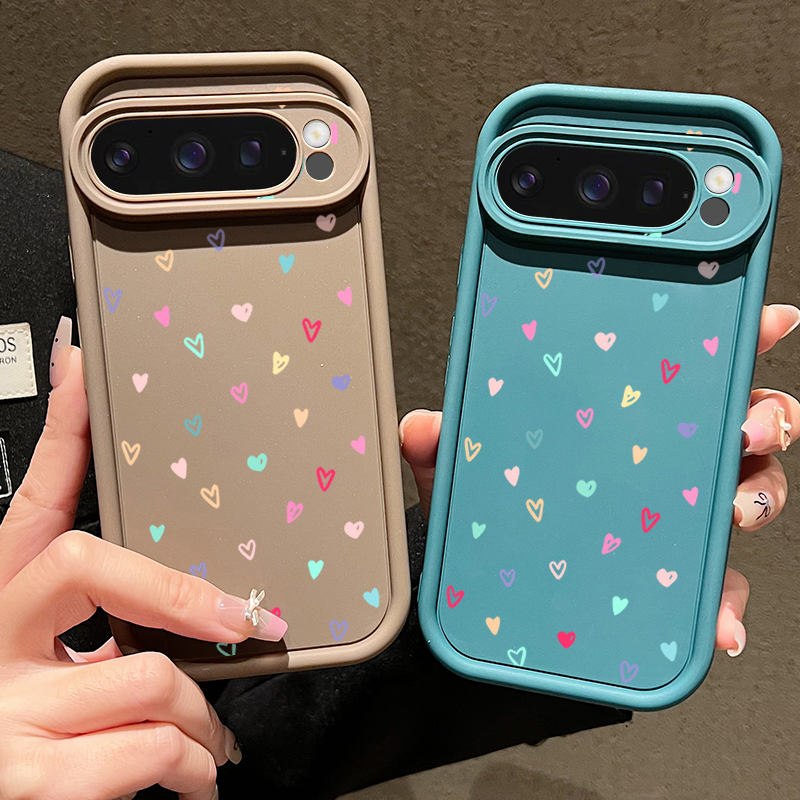Colorful Little Hearts Soft Ca - огляд і ціна Phone Cases Google Pixel 9A