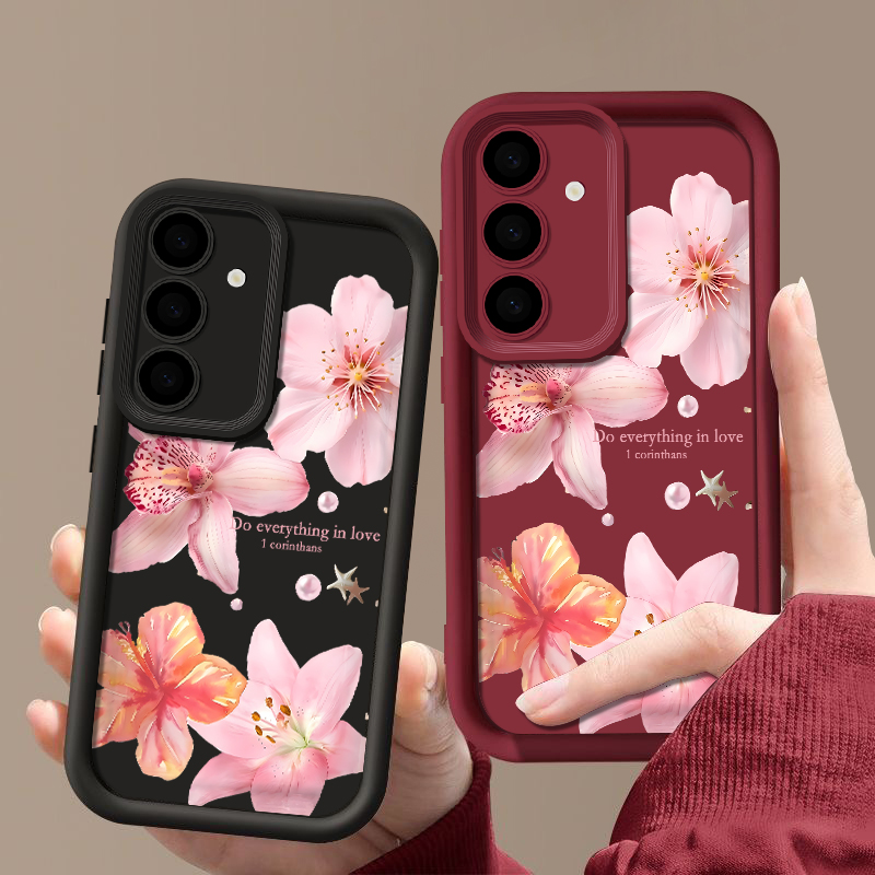 Pink Flowers Phone Case For Sa - огляд і ціна Phone Cases Galaxy A17