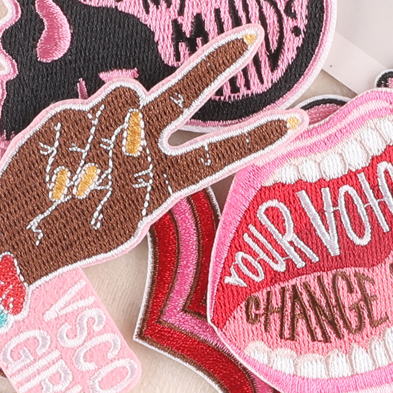 Iron On Patches Pink Girl Love - огляд і ціна Phone Cases Eco Friendly