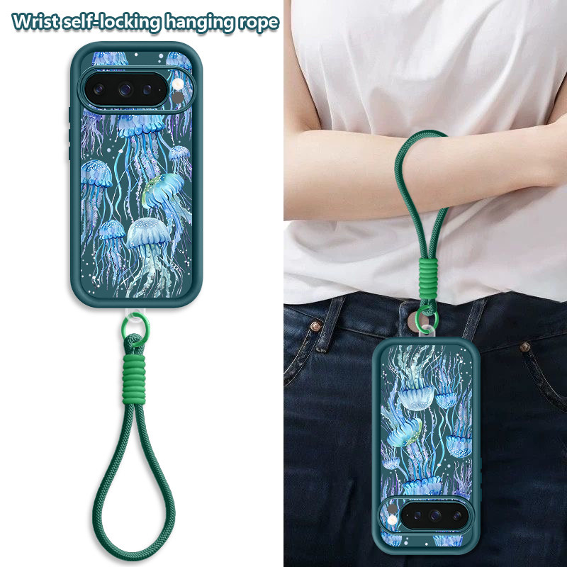 Humpback Whale Print Wrist Str - огляд і ціна Phone Cases Google Pixel 9A