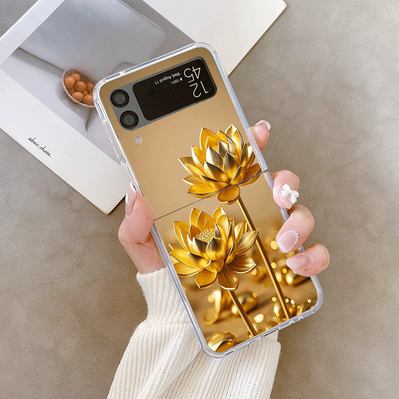 Creative Golden Lotus Flower P - огляд і ціна Phone Cases Z Flip 6