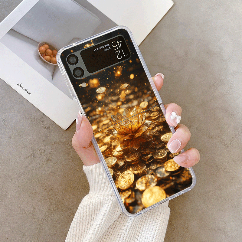 Creative Golden Lotus Flower P - огляд і ціна Phone Cases Z Flip 6
