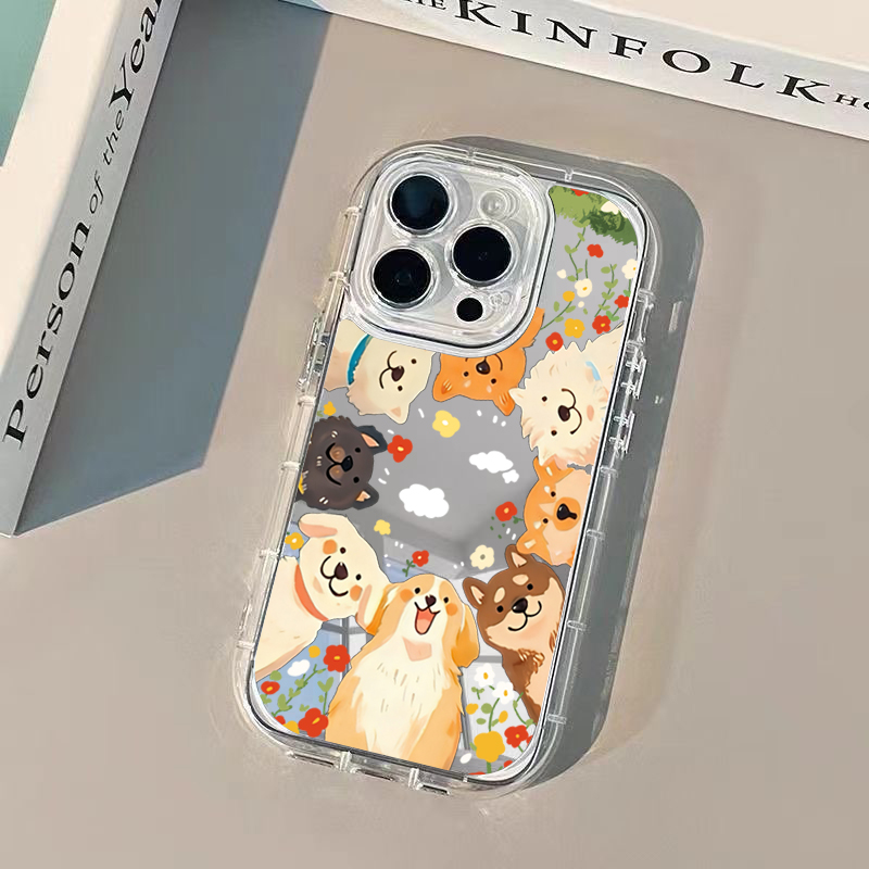 Cartoon Funny Puppy Phone Case - огляд і ціна Phone Cases Quirky