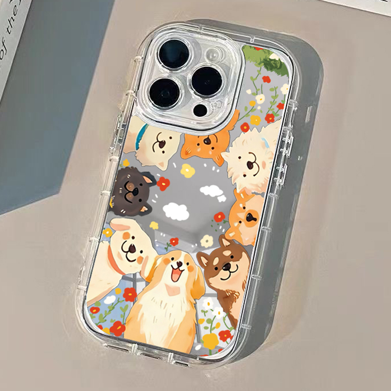Cartoon Funny Puppy Phone Case - огляд і ціна Phone Cases Quirky