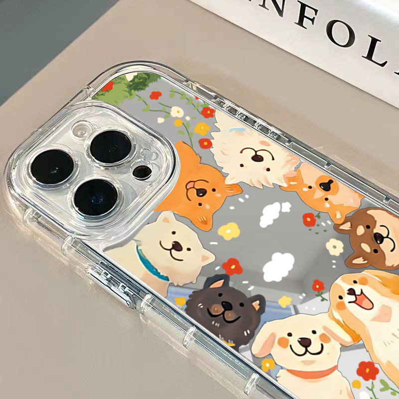 Cartoon Funny Puppy Phone Case - огляд і ціна Phone Cases Quirky