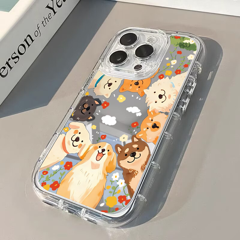 Cartoon Funny Puppy Phone Case - огляд і ціна Phone Cases Quirky