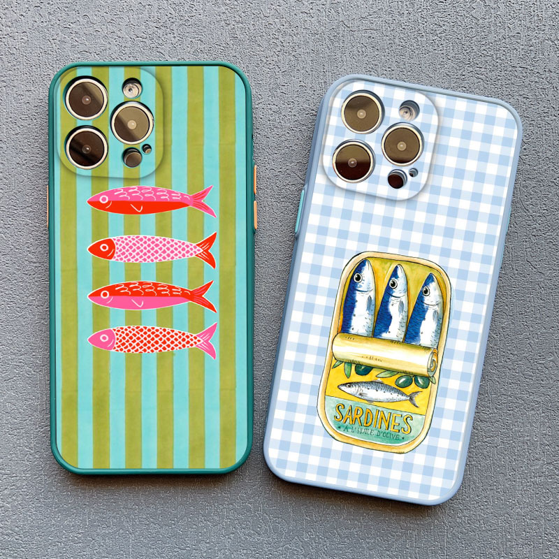 Sardines Color Fish Funny Phon - огляд і ціна Phone Cases Quirky