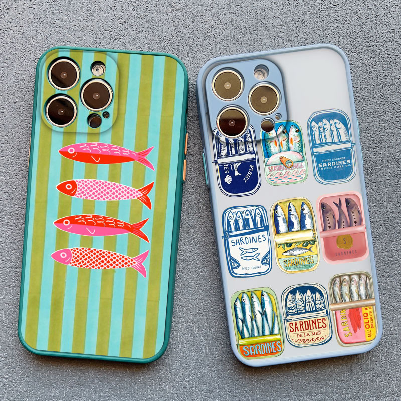 Sardines Color Fish Funny Phon - огляд і ціна Phone Cases Quirky