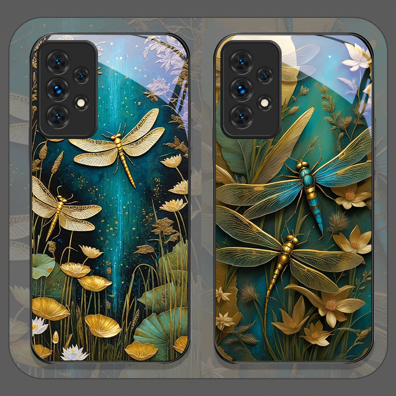 Flower Golden Dragonfly Temper - огляд і ціна Phone Cases Galaxy A17