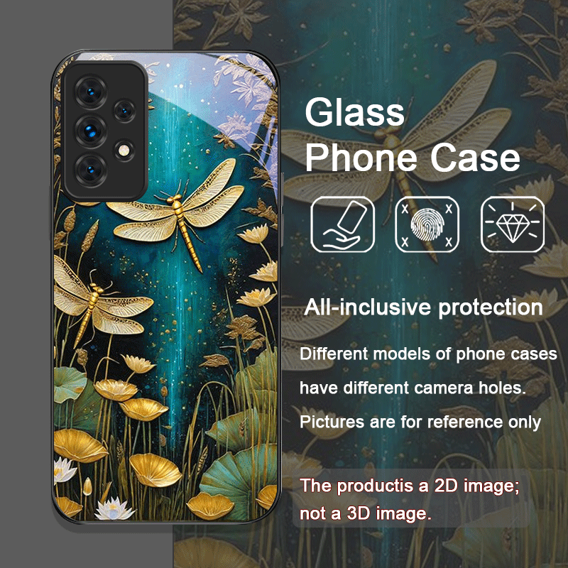 Flower Golden Dragonfly Temper - огляд і ціна Phone Cases Galaxy A17