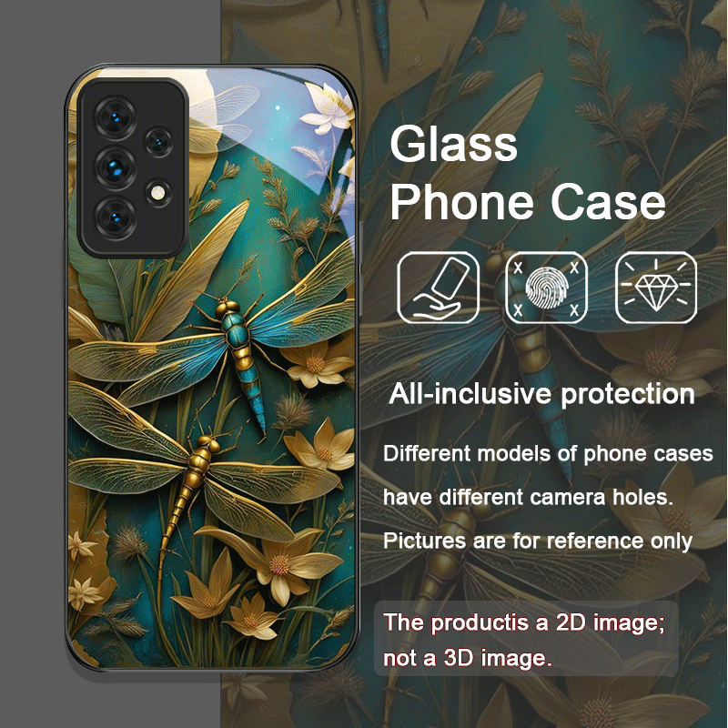 Flower Golden Dragonfly Temper - огляд і ціна Phone Cases Galaxy A17