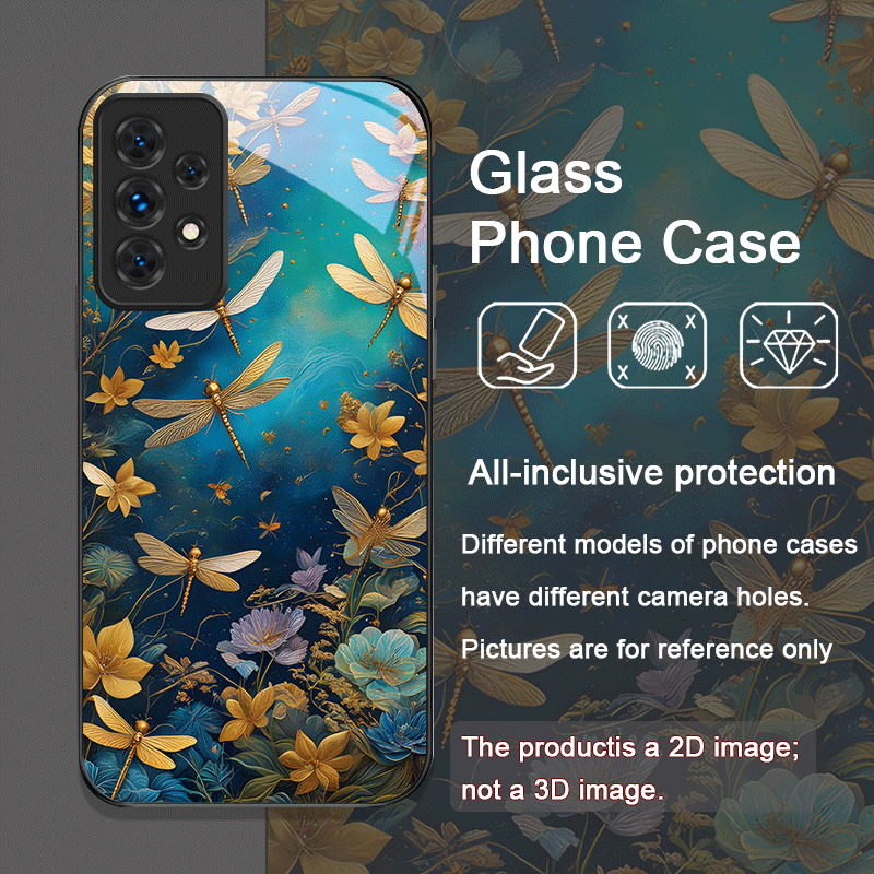 Flower Golden Dragonfly Temper - огляд і ціна Phone Cases Galaxy A17