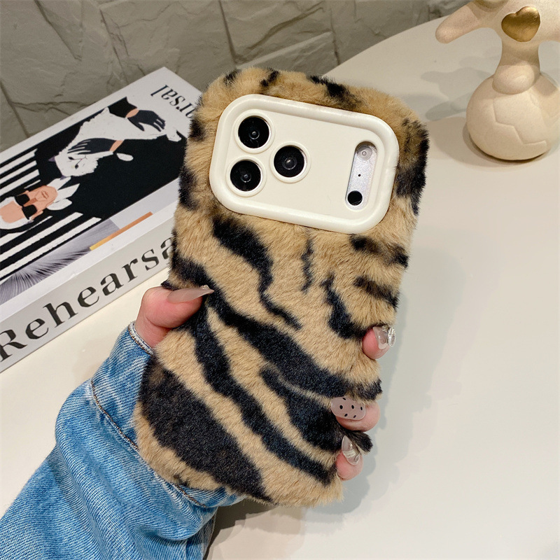 Luxury Zebra Pattern Fluffy Pl - огляд і ціна Phone Cases Iphone 12