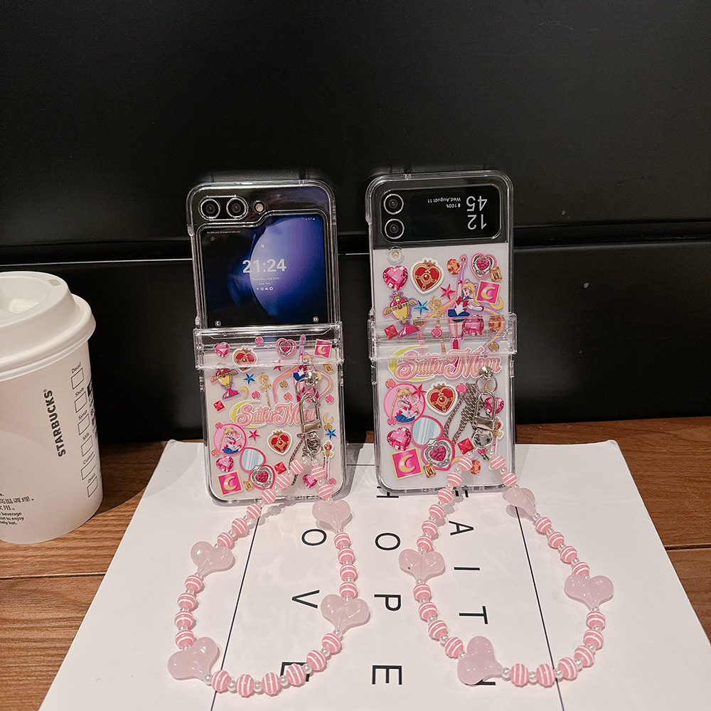 Cute Cartoon Japan Anime Sailo - огляд і ціна Phone Cases Z Flip 6