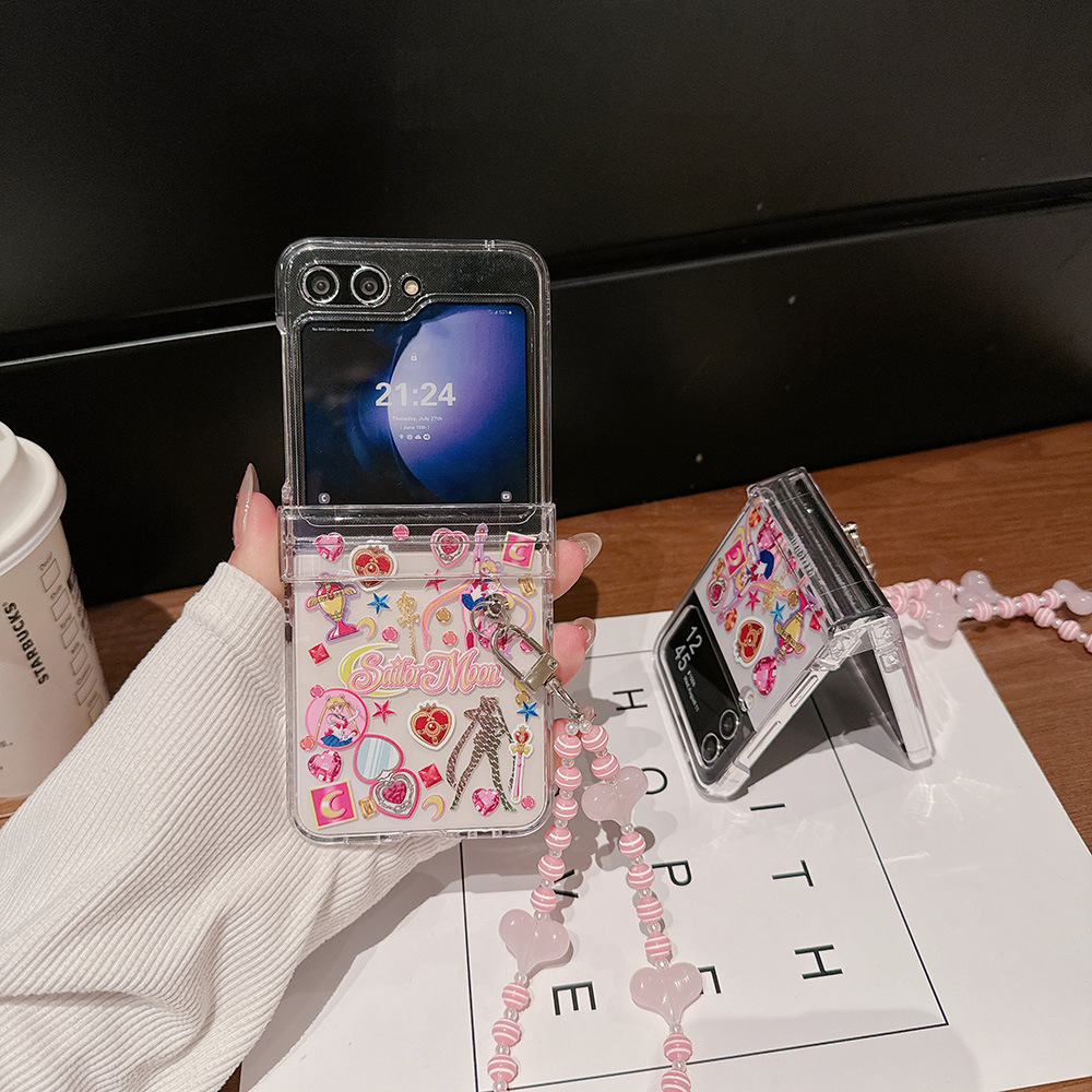 Cute Cartoon Japan Anime Sailo - огляд і ціна Phone Cases Z Flip 6