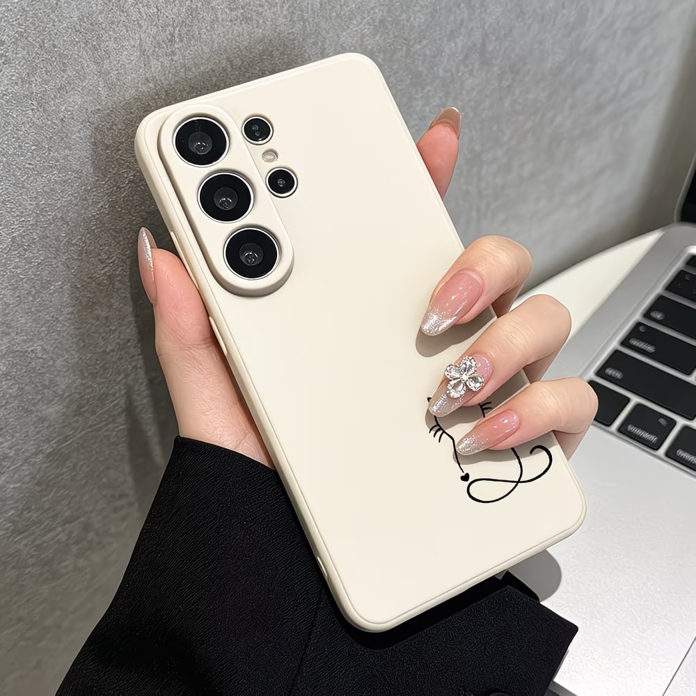 Minimalis Line Art Cat Sketch  - огляд і ціна Phone Cases Drawing