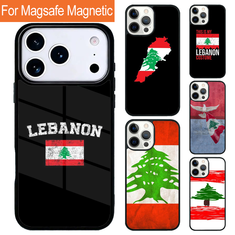 Lebanese Lebanon Flag Magnetic - огляд і ціна Phone Cases Lebanon