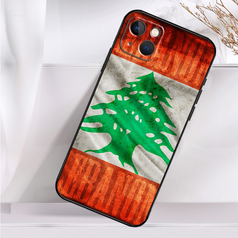 Lebanon Flag Map Shockproof Ca - огляд і ціна Phone Cases Lebanon