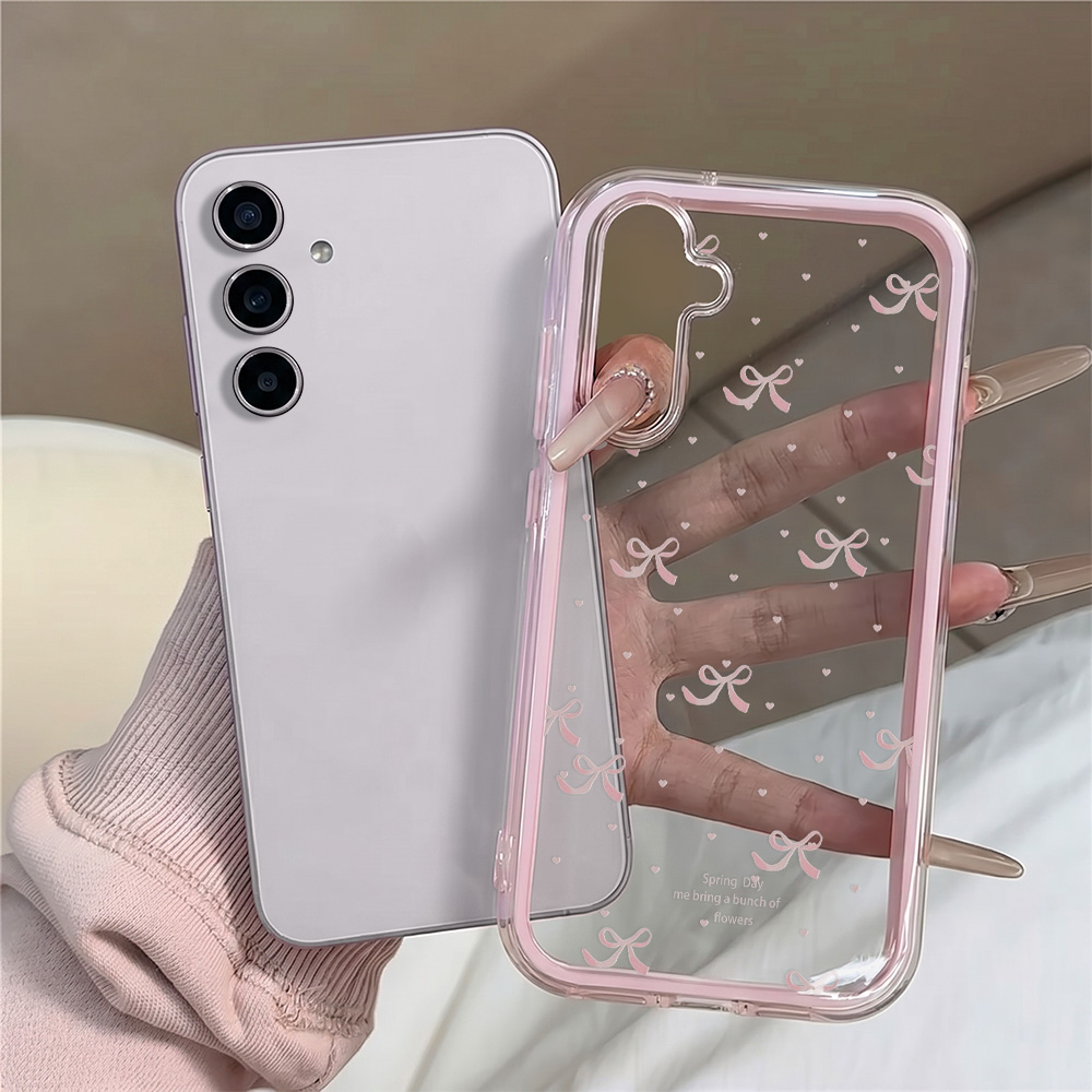 Cute Pink Bow Soft Phone Case  - огляд і ціна Phone Cases Luxury