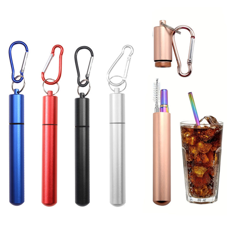 Reusable Telescopic Straw Stai - огляд і ціна Phone Cases The Dairy