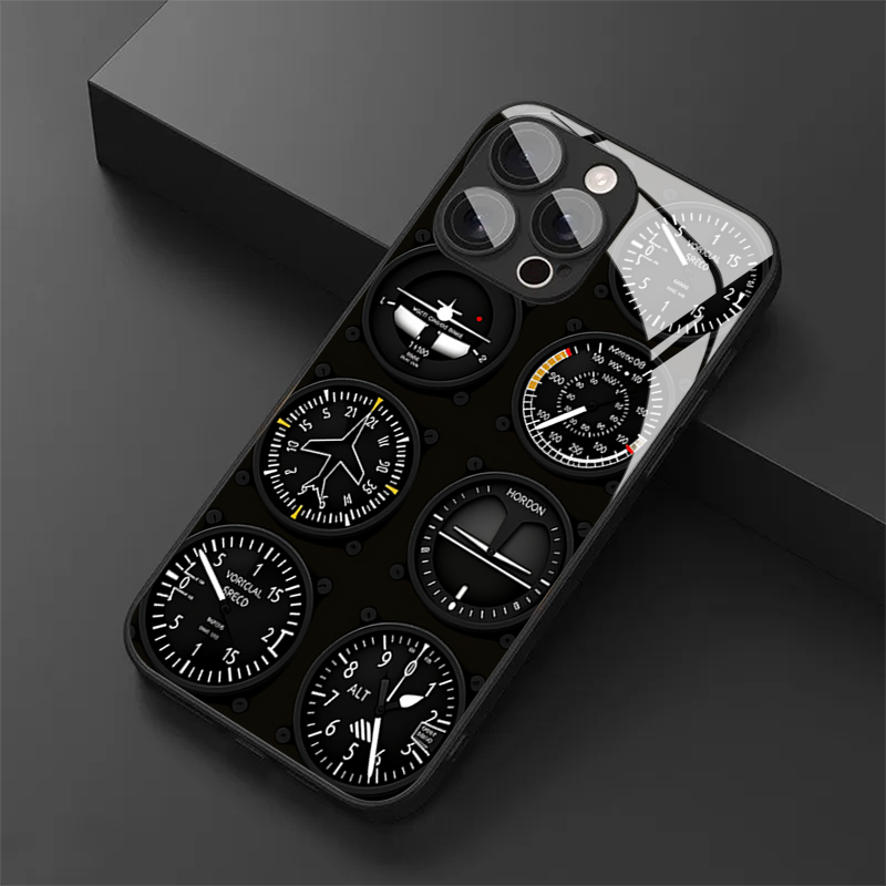 Aviation Instruments Tempered  - огляд і ціна Phone Cases Aviation