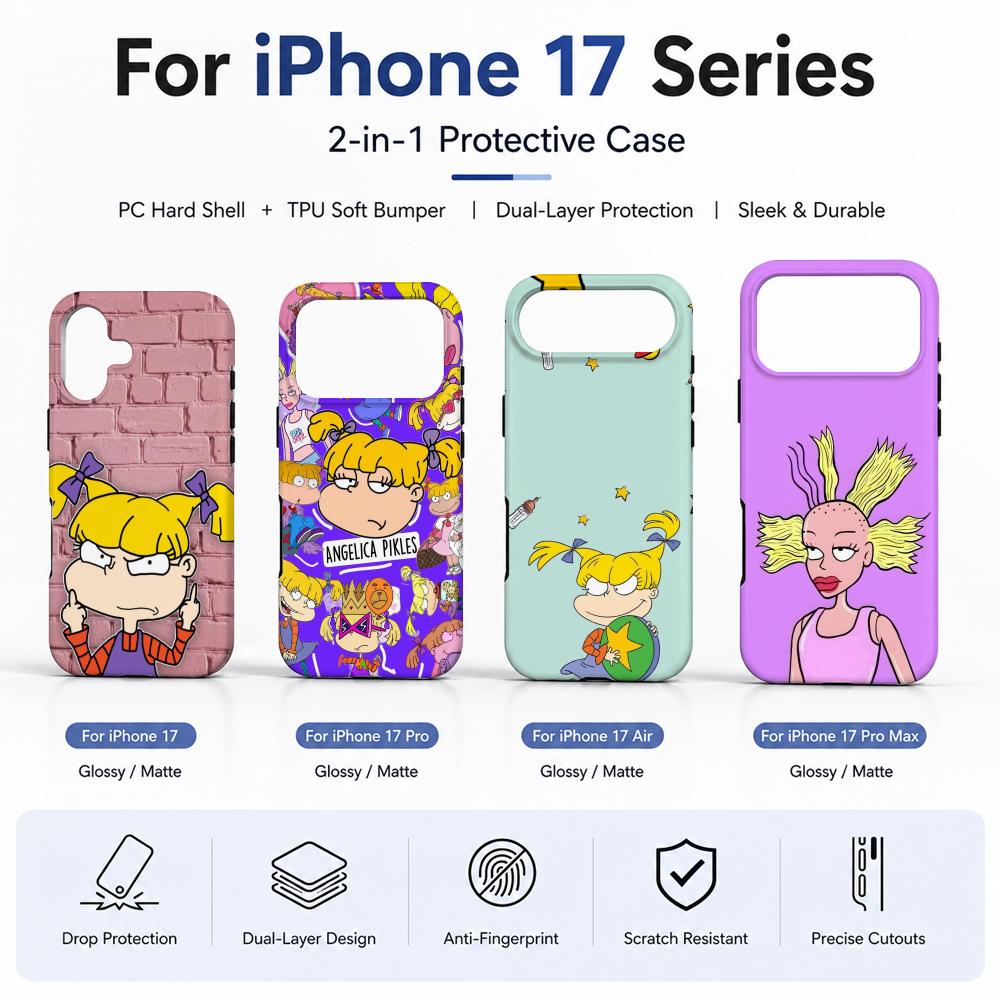 Quirky Rugrats A-Angelica Pick - огляд і ціна Phone Cases Quirky