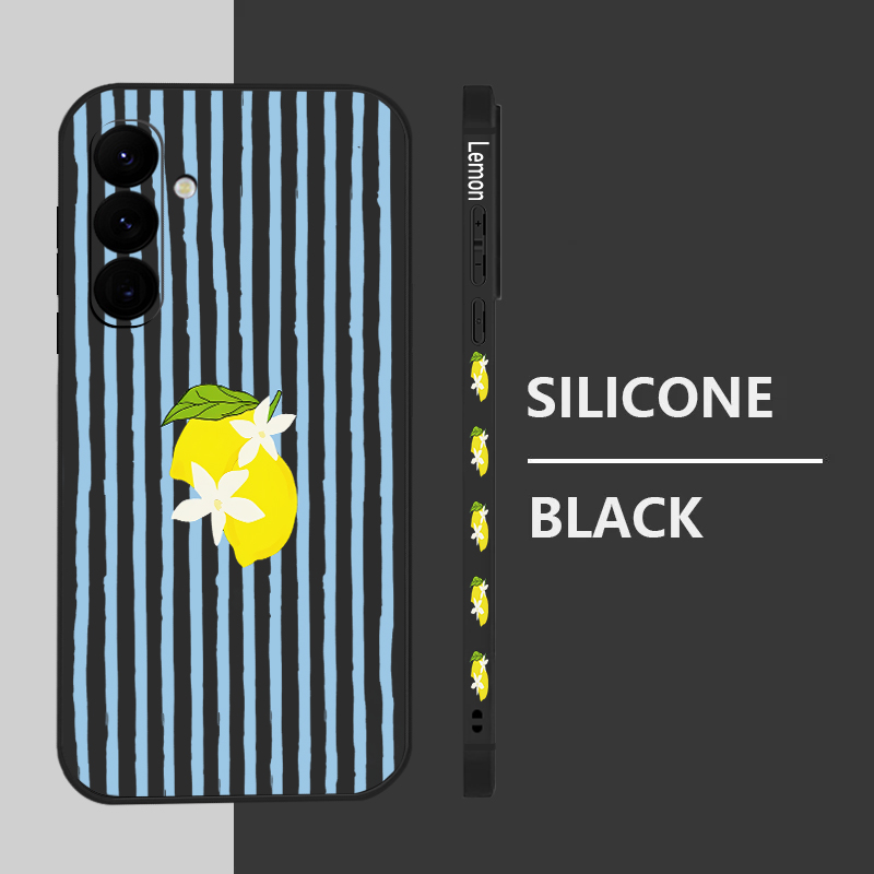Stripe Lemon Print TPU Phone C - огляд і ціна Phone Cases Galaxy A17