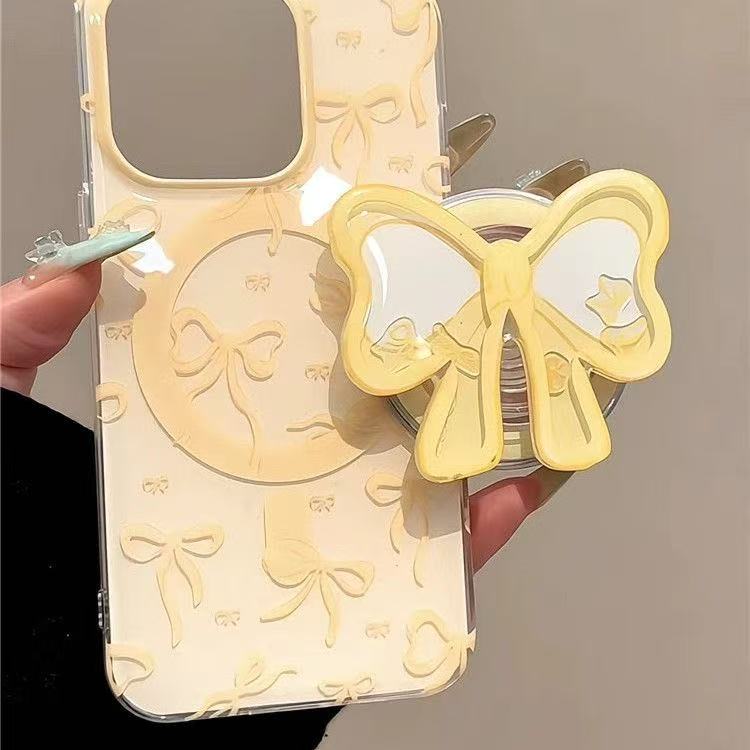 Yellow Bow Tie Shake Cartoon F - огляд і ціна Phone Cases Quirky