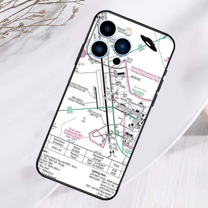 Aviation Chart Accessories Air - огляд і ціна Phone Cases Aviation