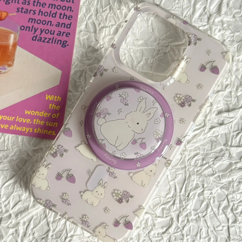 Korean Cute Rabbit For Magsafe - огляд і ціна Phone Cases Quirky